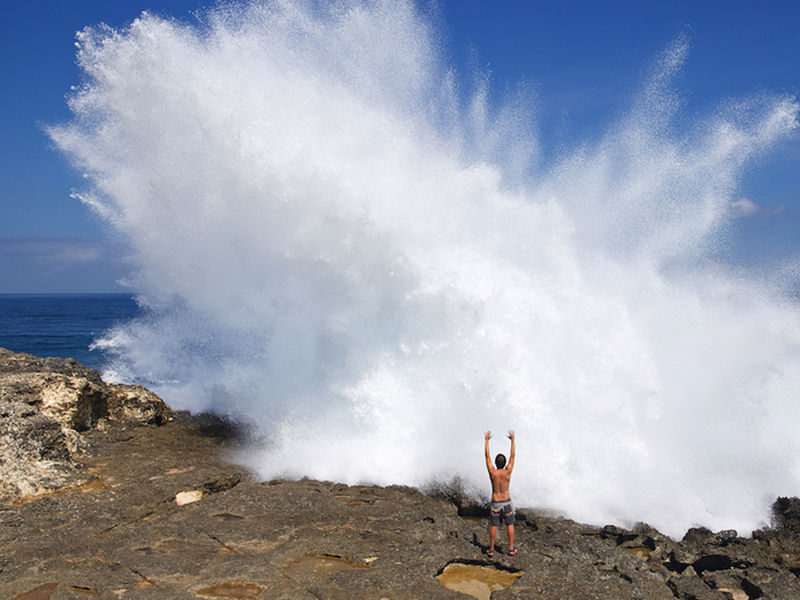 Best water splash in Nusa Lembongan