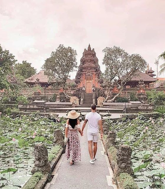 Instagram photo at Ubud Palace, Bali