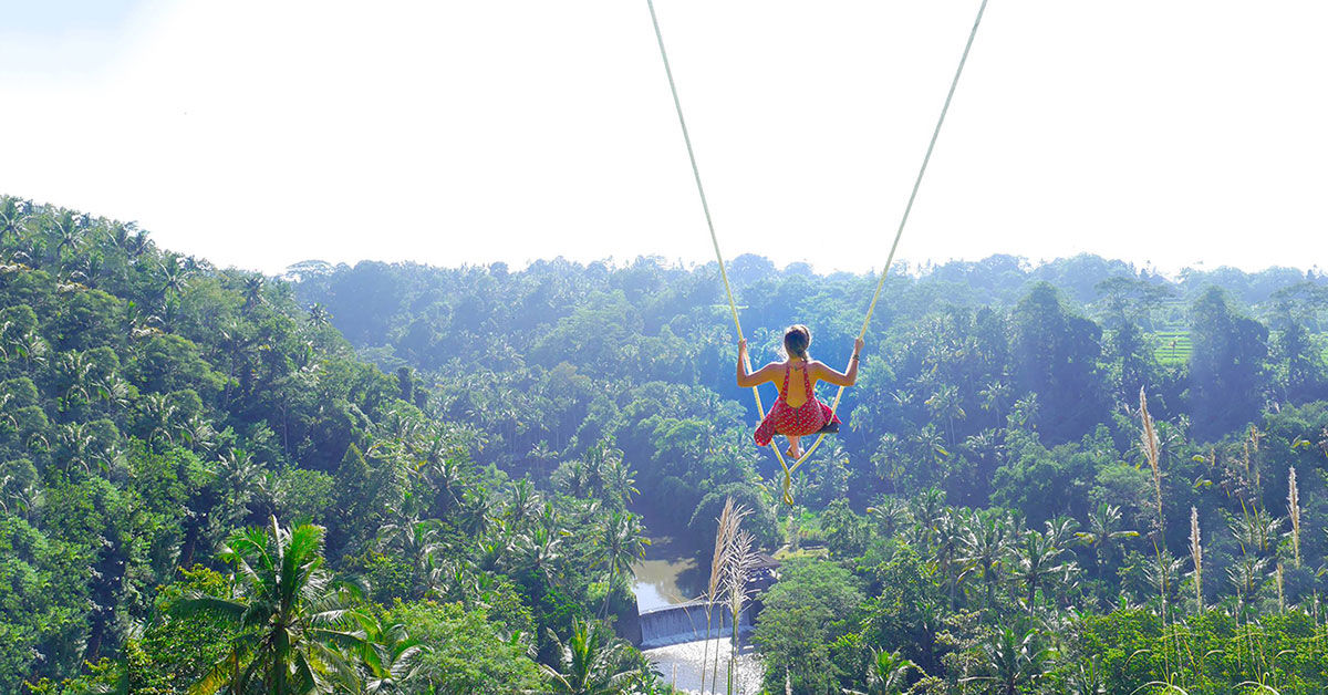 Ubud Jungle Swing, Temple & Waterfall Tour | Bali Jungle Swing