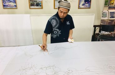 Batik Painting, Kuala Lumpur