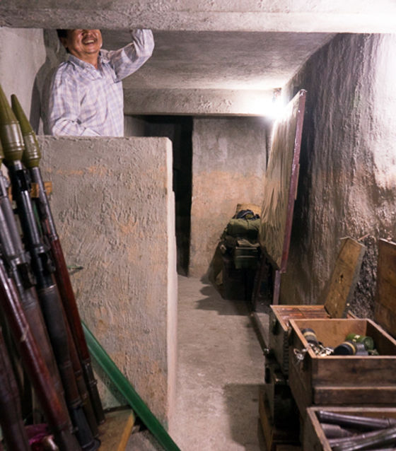 Hidden Weapons Bunker, Vietnam War