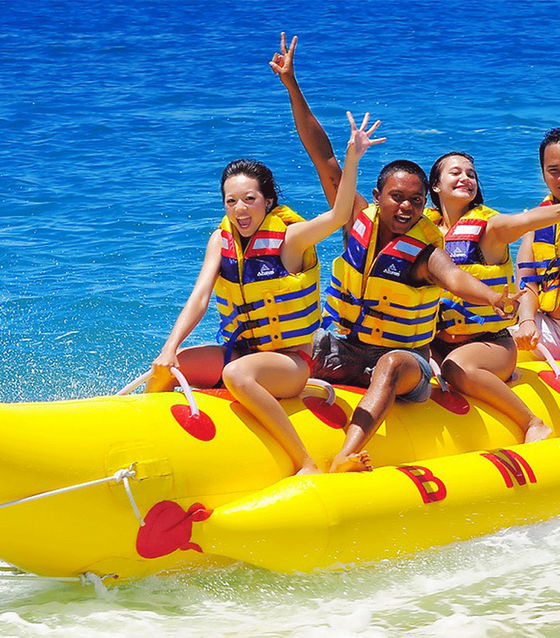 Bananna Boat in Bali